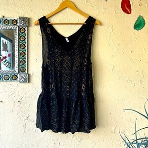 Intimately Free People Boho Starburst Top ✨ size Medium